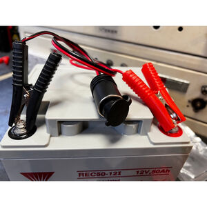 Cigarette lighter socket car charger battery conversion connector battery connection cable car battery cable 12V 24V cigarette lighter adapter protective cover high current dedicated 24H delivery