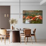 【御畫房】年年有魚 國家一級畫師手繪油畫60×90cm(VF-14), , large