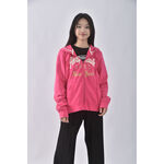 (XL) aeropostale棉質連帽粉色外套二手衣, , large