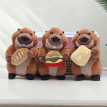 【啾愛你】趣味美食土撥鼠吊飾-漢堡, , large