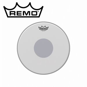 REMO Emperor Coated Bottom Black Tod 雙層噴白鼓皮【敦煌樂器】