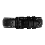 D-TIME chronograph collection leather strap watch-Black / DT-9202, , large