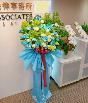 (桑妮亞花坊) 藝術花籃 開幕 喬遷 展覽會場  祝賀