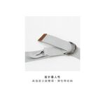 Miracle墨瑞革 習瑜珈純棉雙環伸展瑜珈繩240cm 繞蓮紫 附瑜珈伸展帶, , large