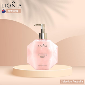  LIONIA Luxe Moisturizing Foaming Shower Gel