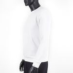 Puma 男 基本系列 No.1 Logo圓領衫 長袖上衣 亞洲版 素面 簡約 白 福利品 [59299713], , large