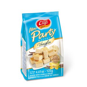 Lago Mini Party Wafers Vanilla Cream