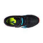 DIADORA迪亞多那 輕量大童慢跑鞋 童運動鞋 童鞋 寬楦 透氣 保護後跟 吸震 減壓 彈性 健康鞋墊 止滑 黑 粉, , large