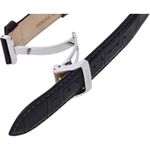 ORIENT 東方錶 Sun & Moon 系列 小鏤空日月相機械錶-銀x黑/42mm RA-AS0011S, , large