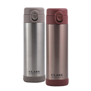 CLARE316不鏽鋼陶瓷彈跳保溫杯-500ml-2支,  CLARE316不鏽鋼陶瓷彈跳保溫杯-500ml-2支