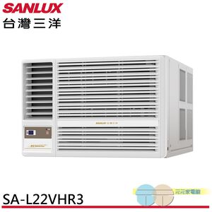SANLUX Sanyo Taiwan 2-3 Ping Grade 1 Energy Efficiency R32 Inverter Window Air Conditioner Left-Blow Cooling & Heating SA-L22VHR3