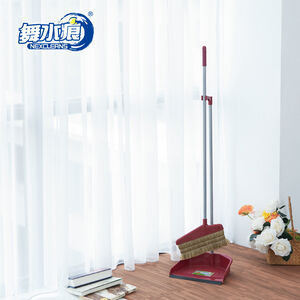 【舞水痕】RT-C1242 無塵金掃把畚斗組 掃帚 除塵 清掃