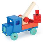 mentari 藍天吊卡車(木製玩具/交通工具/工程車), , large