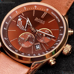 [TIMEMASTER] BOSS watch, 42mm, HB1513605, , large