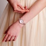 CITIZEN 星辰 XC 櫻花粉紅金 鈦 鑽石光動能電波女錶 ES9497-88X, , large