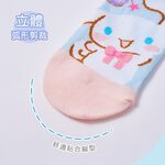 三麗鷗 大耳狗酷洛米短襪(6雙組) 庫洛米 直版襪 大耳狗童襪 短襪 女童襪【旺達棉品】組合包, , large