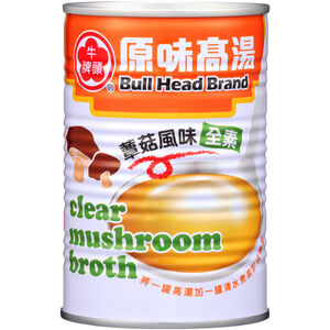 Bull Head Brand  (clear mushroom broth)