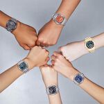 CITIZEN 星辰 光動能八角形格紋面手錶 BM7630-80L, , large