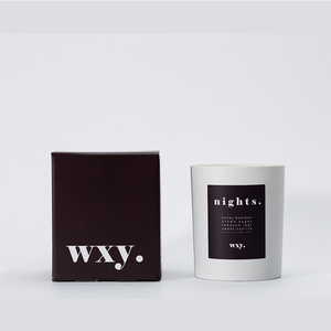 wxy CLASSIC- nights.
Bourbon Sugar + Tobacco Leaf