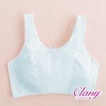 可蘭霓Clany無痕透氣無鋼圈無感少女S-Q/2XL成長型內衣 6988-51 寶寶藍 胸衣學生背心透氣加大尺碼, , large