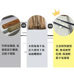 【LMG】六角抗菌合金筷5雙組24cm, , large