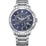 CITIZEN 星辰 光動能萬年曆手錶-42mm BL8160-58L, , large