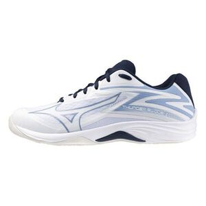 Mizuno Thunder Blade Z 男女 排球鞋 運動 訓練 止滑 緩震 白 淺藍 [V1GA237053]