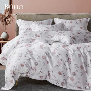 BUHO "Lanzhi" 60 count 100% TENCEL pure Tencel full cotton double-purpose quilt winter bag set - double
