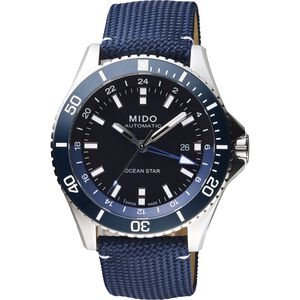 MIDO美度 Ocean Star 海洋之星 GMT 200米潛水機械錶-44mm  M0266291705100
