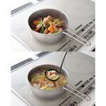 日本Arnest 日本製不銹鋼雙口雪平鍋-20cm(2.4 L / 電磁爐可用 / IH爐 /不挑爐具 /單手鍋), , large