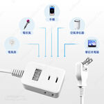 超電王1開3插1.8米 6尺2P延長線 SNB2131-6, , large