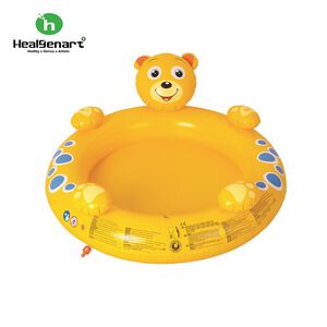 【Healgenart】熊頭造型水池 立體噴水泳池