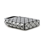 ISSEY MIYAKE BAO BAO 5X4 立體金屬色迷你方盒手提包/銀色, , large