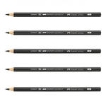 【Faber-Castell】輝柏 水墨素描鉛筆HB/2B/4B/6B/8B 6支入 / 盒 117800/117802/117804/117806/117808  -  8B, , large