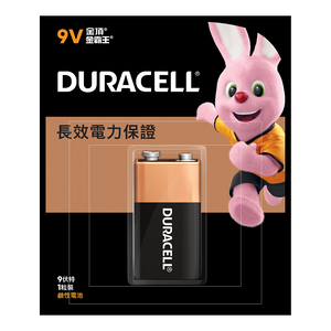 Duracell Alkaline battery-9V*1