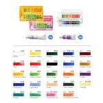 雄獅 王樣不透明水彩-塑盒(多款)18色, , large