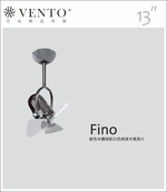 【VENTO】 FINO 13"-small ceiling fan with oscillate design, , large