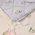 【FOCA】Country Bunny | C Energy Series 100% Austrian Tencel™ Light-quenched Graphene Four-piece Duvet Bedding Set-Double, , large