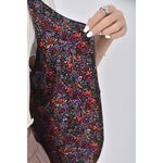 (S) h m花紋黑色外套二手衣, , large