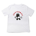JZ TEE Black Cat-Skateboard Graphic Tee, , large