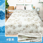 【多利寶寢具】Indian_涼爽紗親膚夏涼感被/空調被/冷氣被/涼被-安禾, , large
