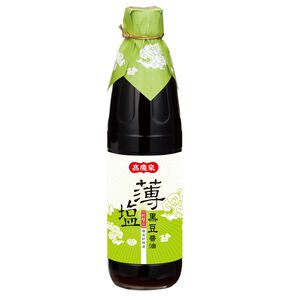 高慶泉薄鹽黑豆醬油540ml