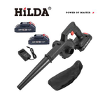 【HILDA】希爾達電動工具 21V 雙電 鋰電吹風機 吹葉機 黑色, , large