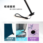 [雙龍]北歐真碳纖極輕三折傘 超輕防曬陽傘雨傘B8034B 藤花紫, , large