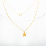 【Angel & Me】幸運草 s925 純銀 厚鍍 24k純金 項鍊 生日禮物, , large