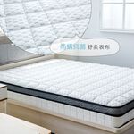 台灣製【藤原傢俬】涼感冰絲豆腐硬式獨立筒床墊-偏硬, , large