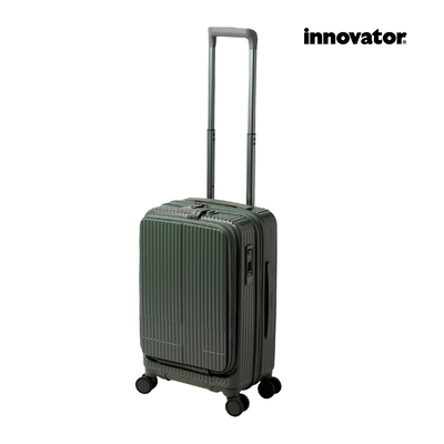【INNOVATOR】前開式&對開式 19吋剎車登機箱-森林卡其