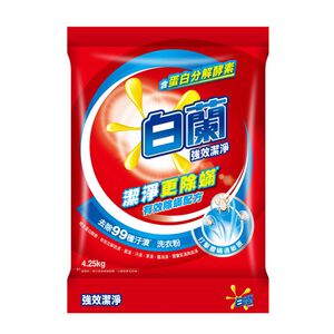 白蘭洗衣粉-強效潔淨除蟎-4.25Kg