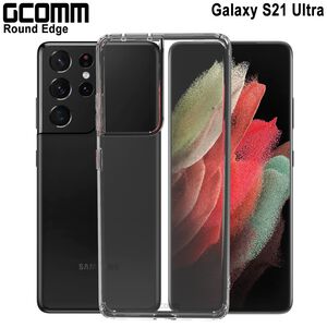 GCOMM 三星 S21 Ultra 清透圓角防滑邊保護套 Round Edge