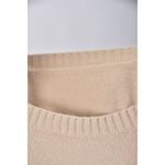 (XL) 質感圓領杏色長袖上衣二手衣, , large